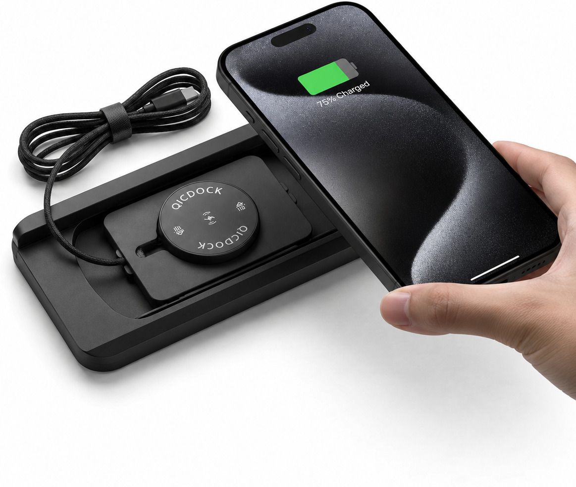 QicDock Maruti Suzuki Fronx (2023/24/25/26) | Car Wireless Mag-Safe Phone Charger | Charging Pad-image-42