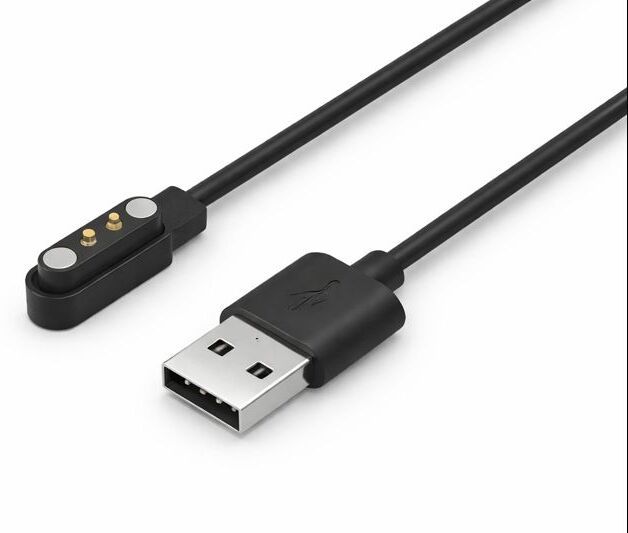 Rudraprathna 2-pin magnetic charging cable for FireBolt Smartwatch Charging Pad