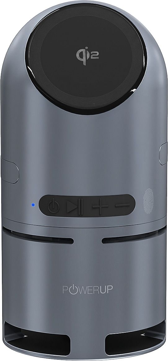 Power Up Multi-Functional 3IN1 Wireless Charger with 5W Bluetooth Surround Sound Speaker Charging Pad-image-8