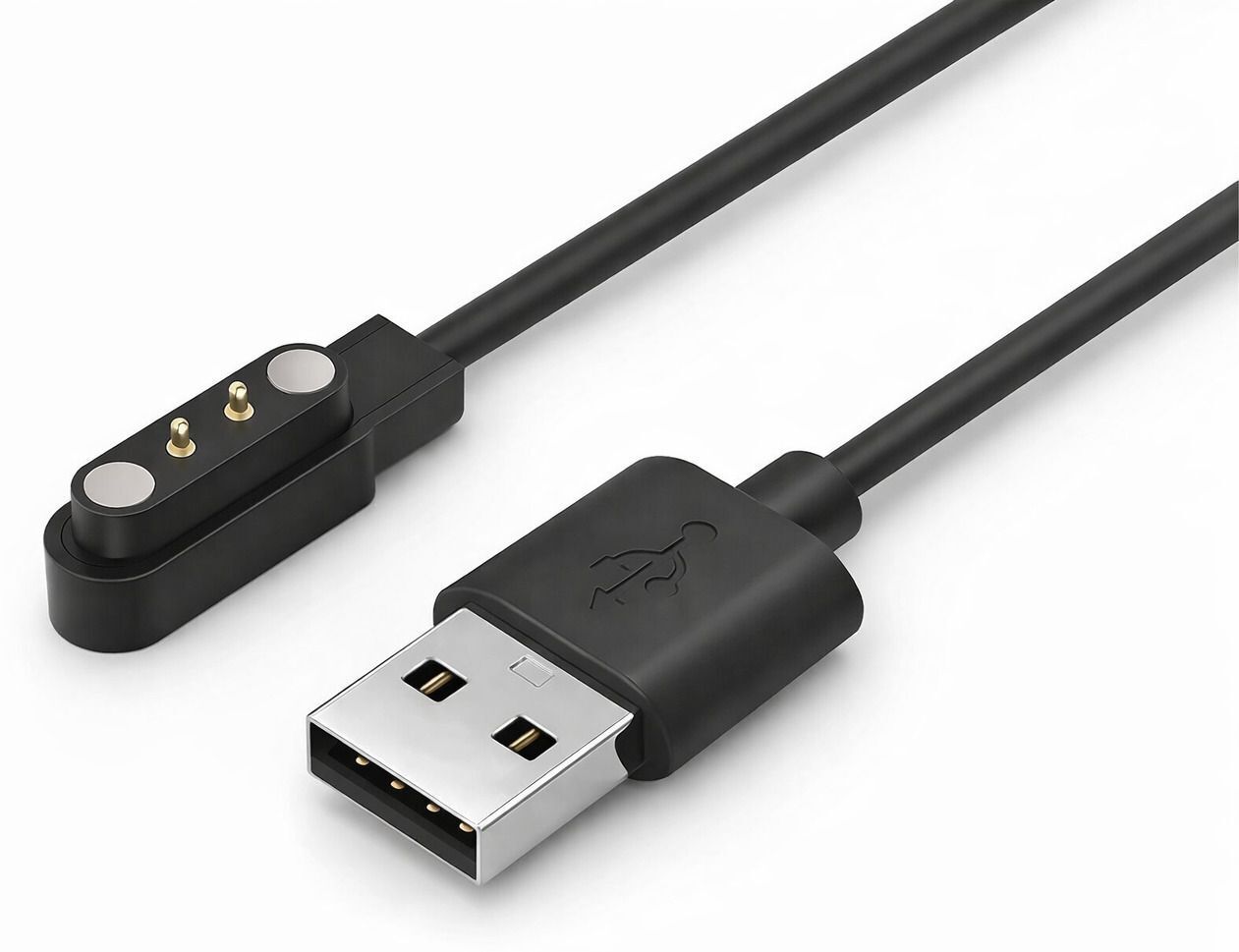 Rudraprathna 2-pin magnetic charging cable Fire-Boltt Smartwatch Charging Pad