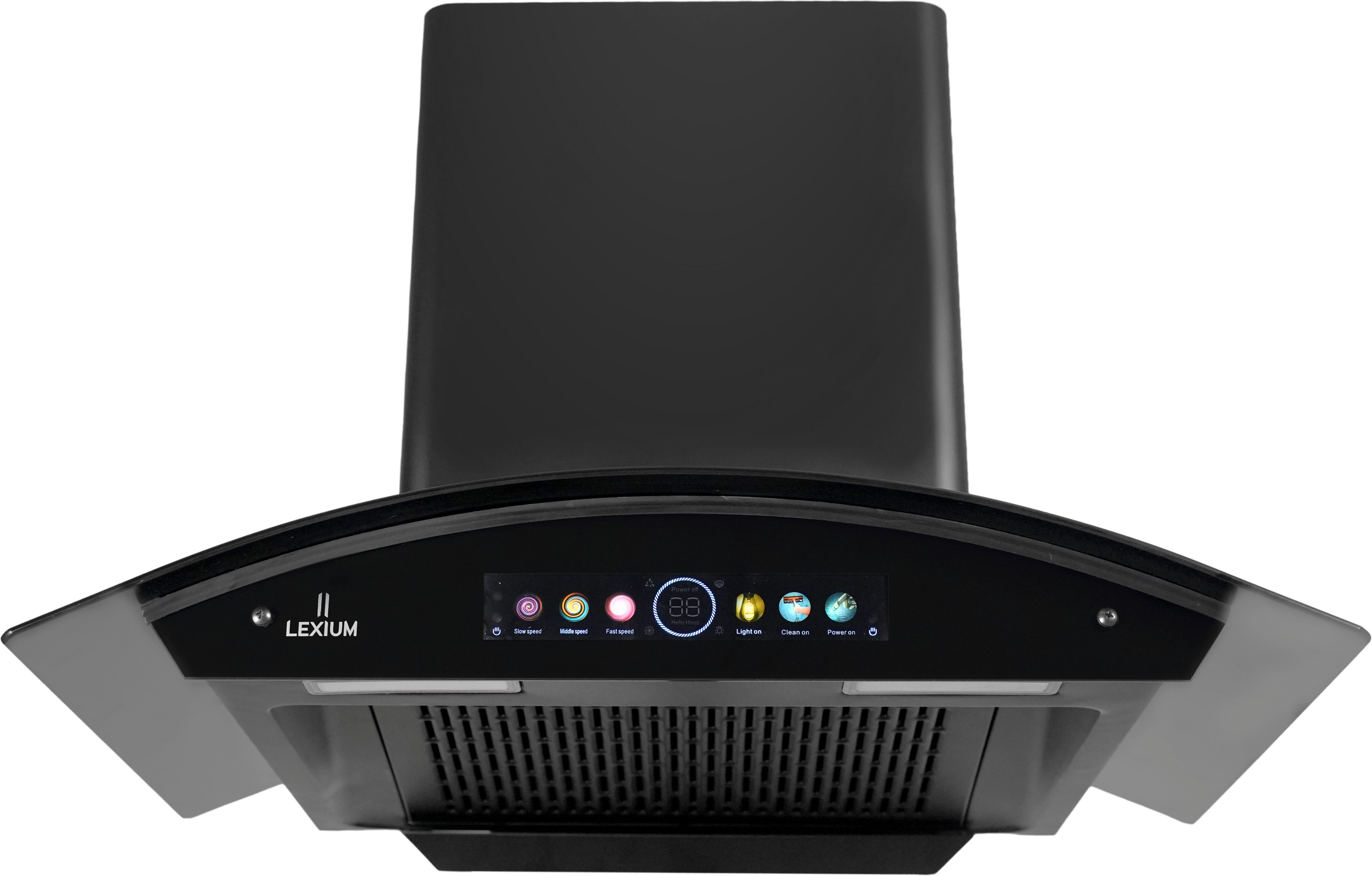 Titan Plus 75 Auto Clean Wall Mounted Black 1400 CMH Chimney-image-41