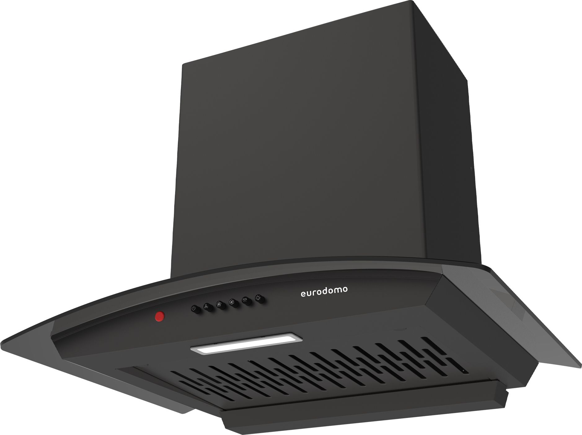 HOOD ONYX IN HC PB FL BK 60 Auto Clean Curved Glass 60 cm|Filterless|Heat Autoclean| | 5 Years Motor Warranty| Powerful Suction | Low Noise Wall Mounted Black 1200 CMH Chimney-image-18