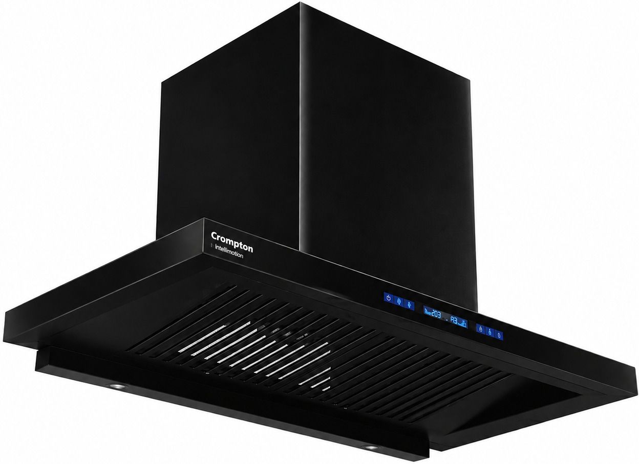 crompton Intellimotion IMB-60FLE Filterless Auto Clean Wall Mounted Midnight Black 1490 CMH Chimney-picture-3