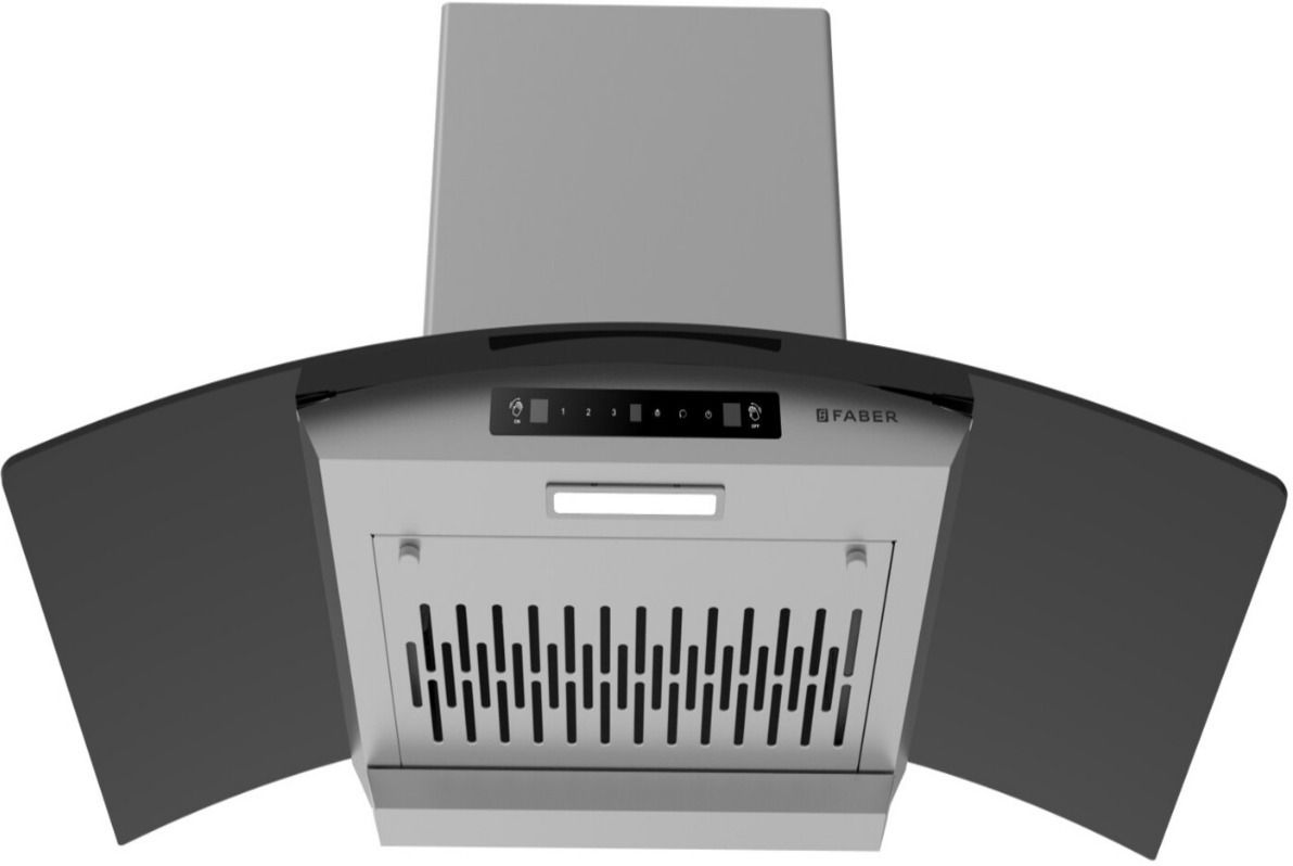 faber HOOD VENICE IN HC SC FL LG 90 Auto Clean Wall Mounted Grey 1200 CMH Chimney-picture-29