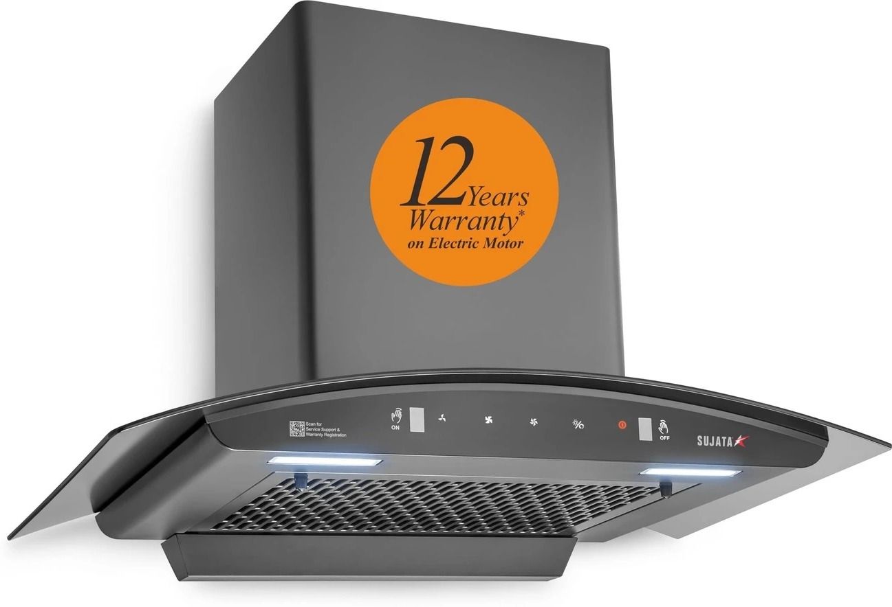 sujata PEARL 90 1350 CMH 90 cm Auto Clean Chimney-picture-46