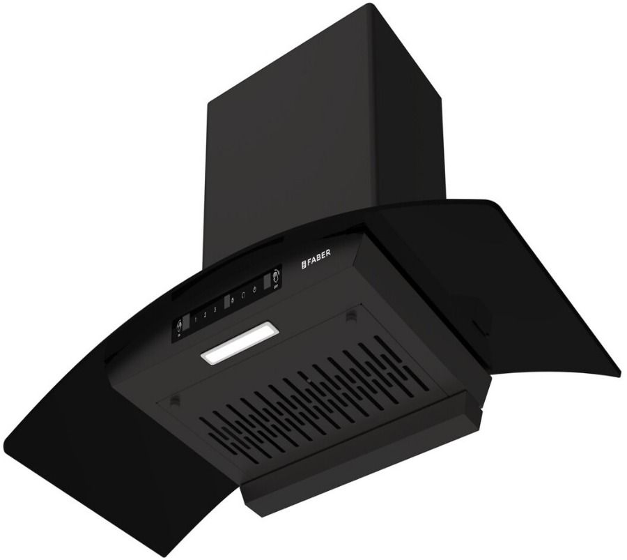 faber HOOD VENICE IN HC SC FL BK 90 Auto Clean Wall Mounted Black 1200 CMH Chimney-picture-39