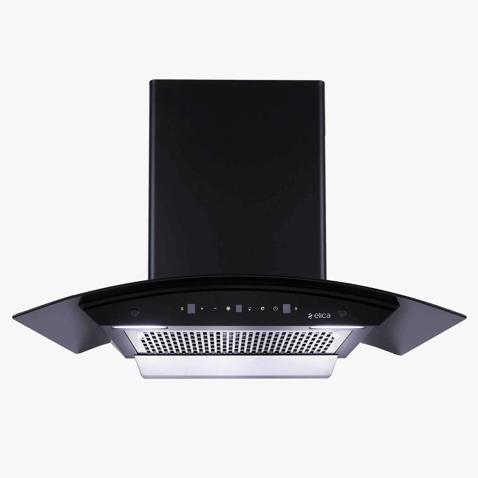 WDFL 900 BLDC HAC LTW MS NERO Auto Clean Wall Mounted Black 1500 CMH Chimney