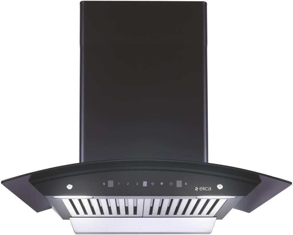 elica WD BF 606 HAC MS NERO Auto Clean Wall Mounted Black 1200 CMH Chimney-picture-48