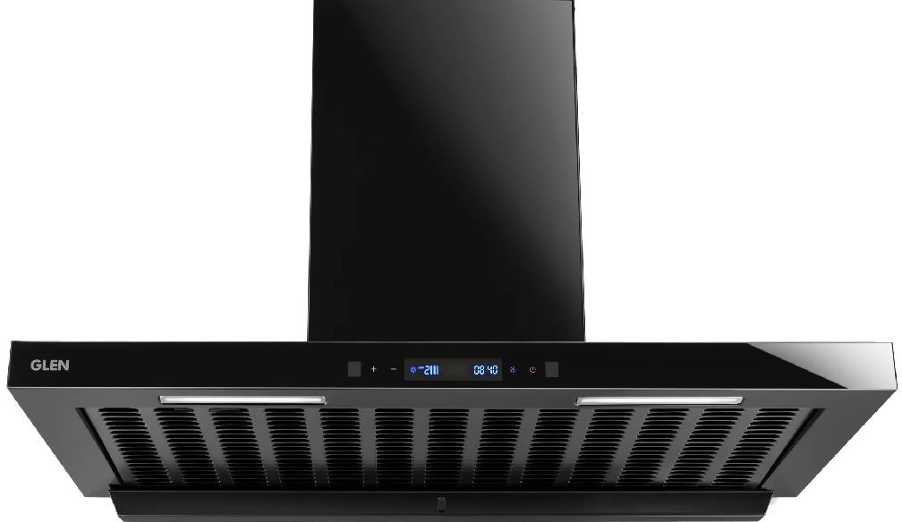 glen CH6052BLDCAC76 Auto Clean Wall Mounted Black 1400 CMH Chimney-picture-10