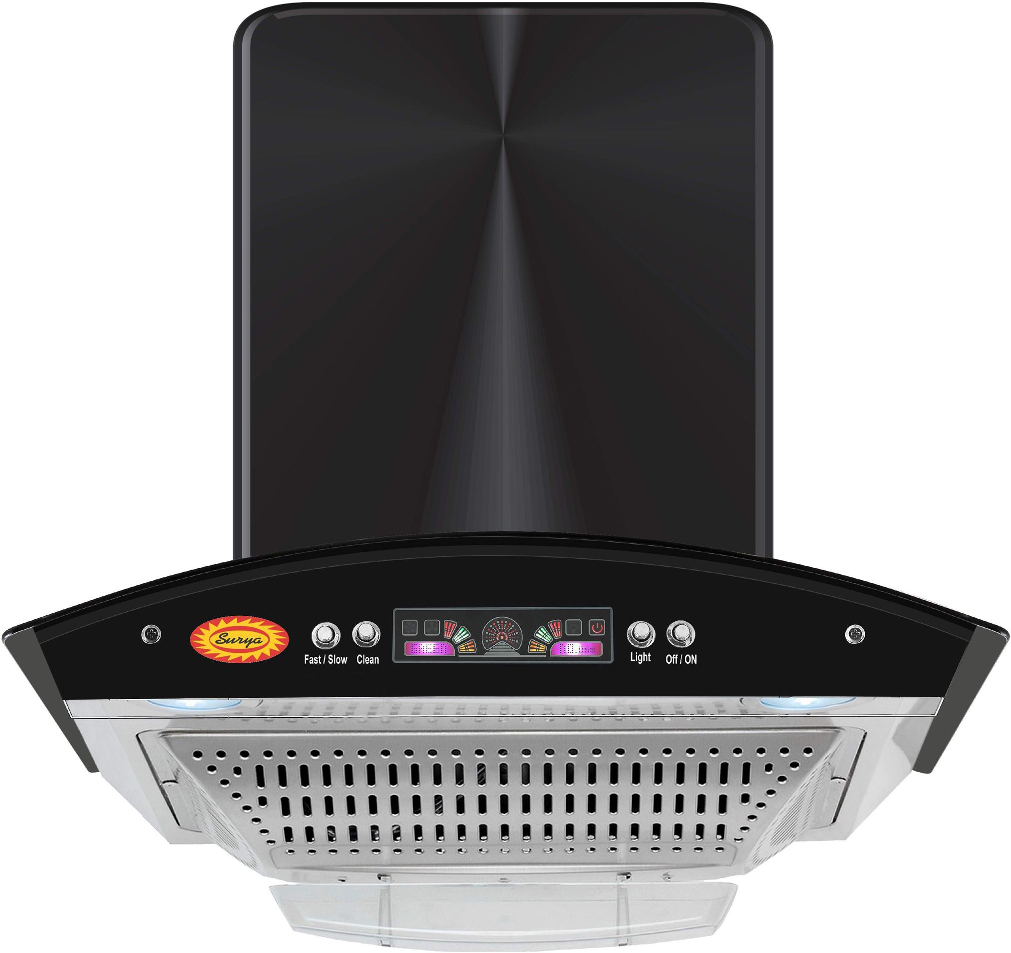 surya Push-1100 Black Auto Clean Wall Mounted Black 1100 CMH Chimney-picture-36