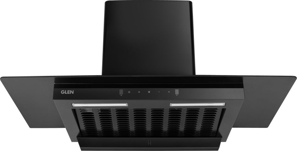 glen 6062 Slim Glass Filter less Kitchen Chimney with Motion Sensor 90cm Auto Clean Wall Mounted BLACK 1200 CMH Chimney-picture-46