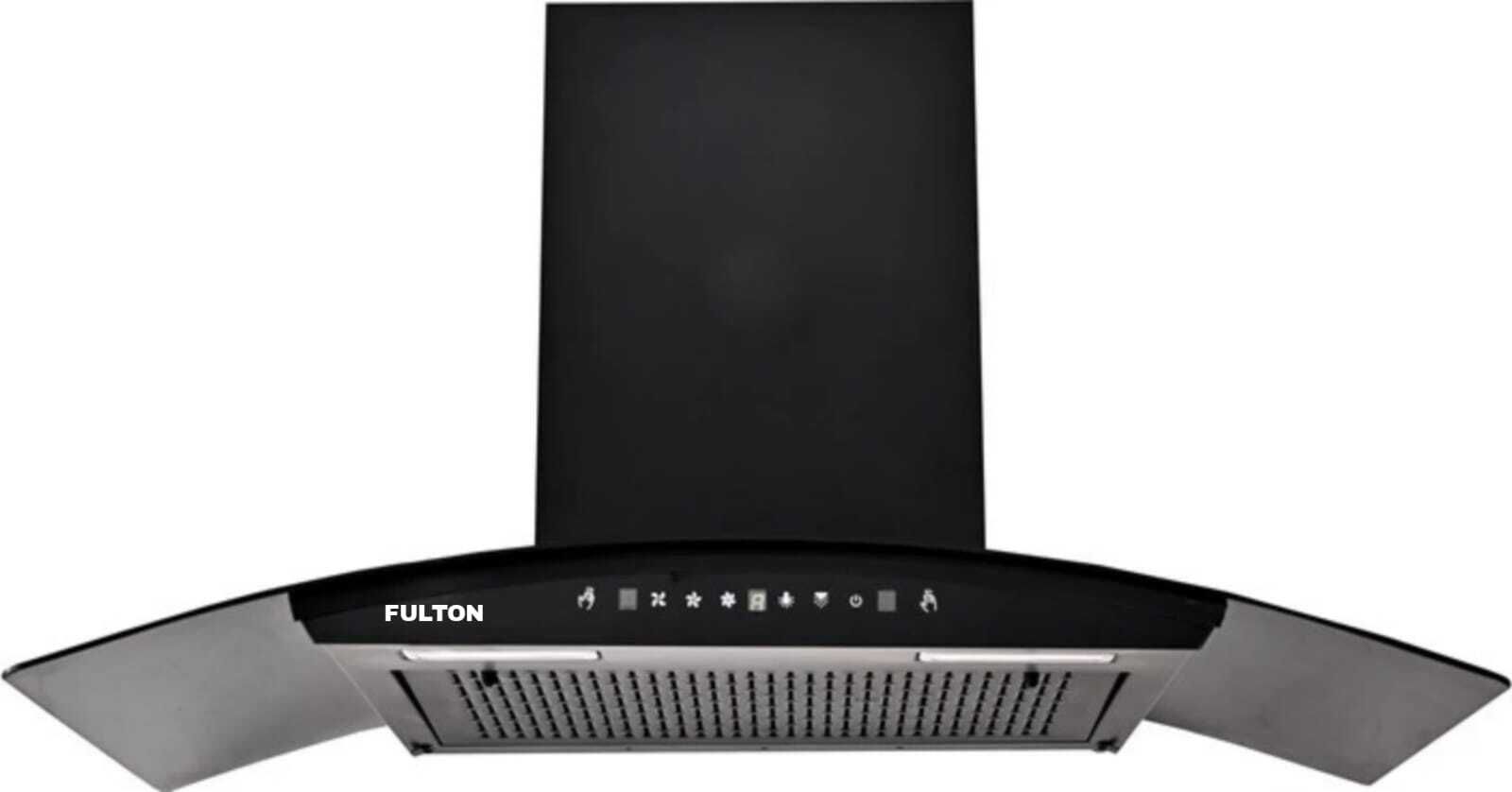 SPC60FLX Auto Clean Wall Mounted BLACK 1450 CMH Chimney