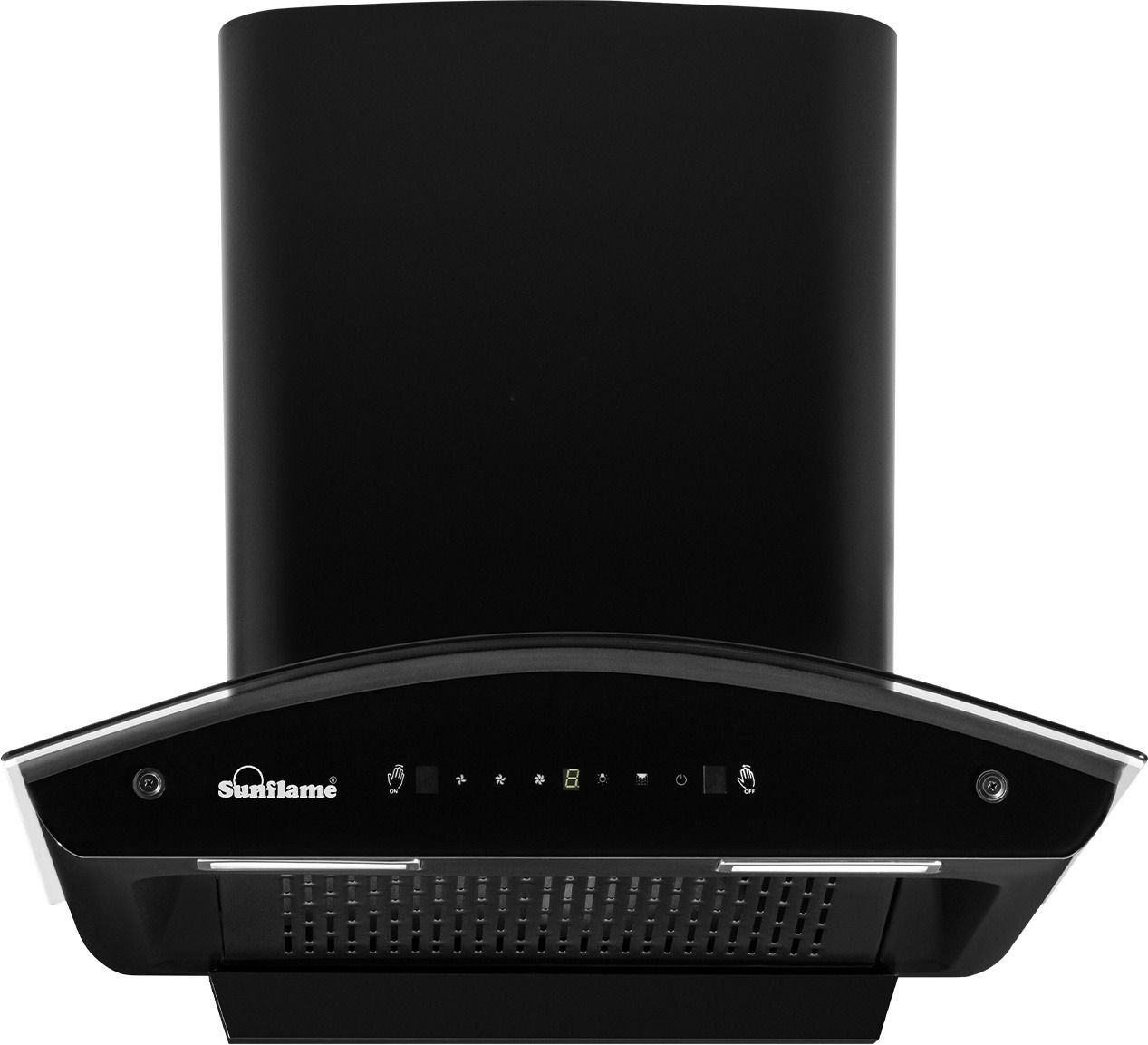 sunflame Lamia 60 FL HAC TC Auto Clean Wall Mounted Black 1400 CMH Chimney-picture-17