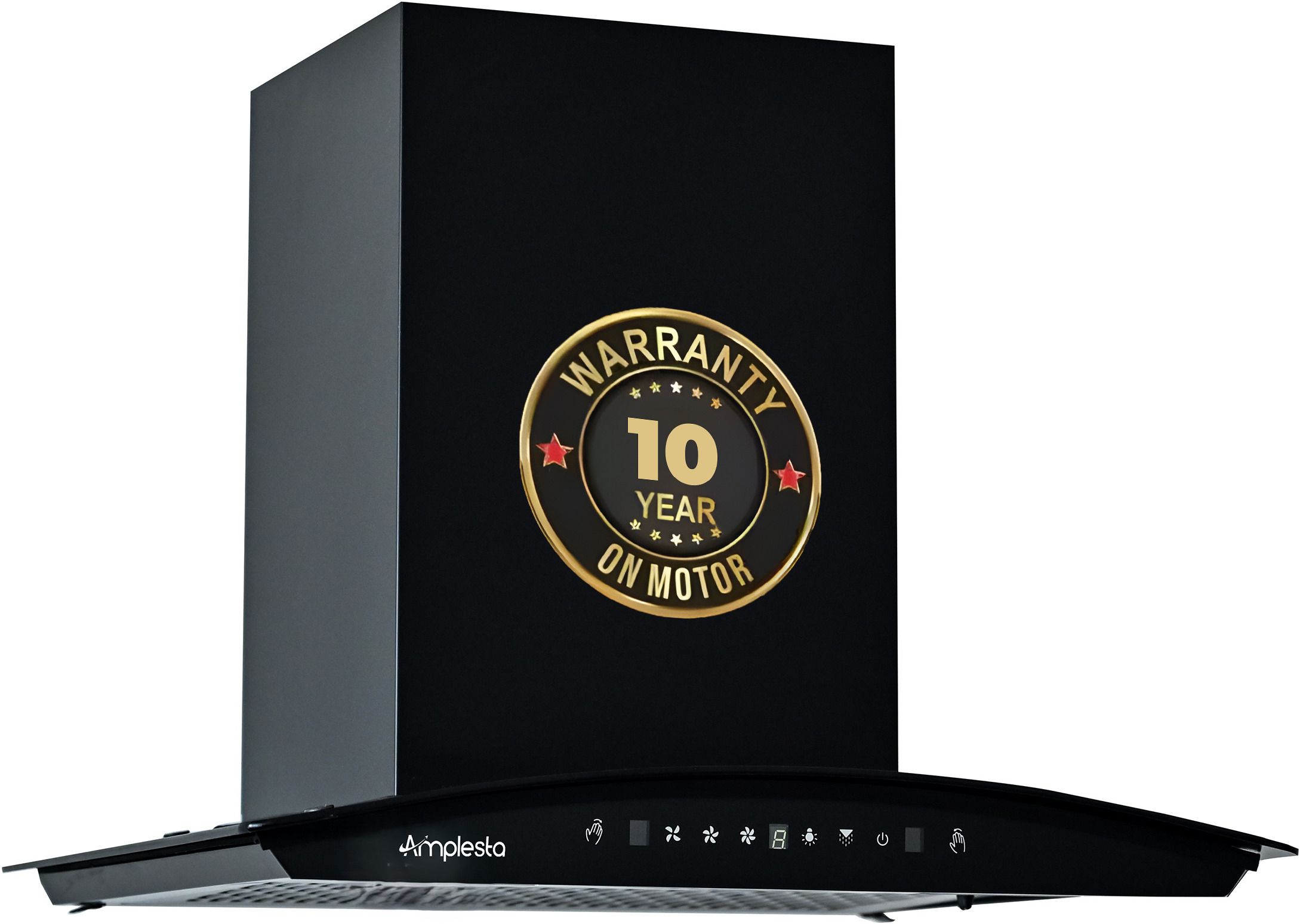 Stella 60cm,1350 cmh, Touch & Gesture Control, Filterless Auto Clean Wall Mounted Black 1350 CMH Chimney-image-32