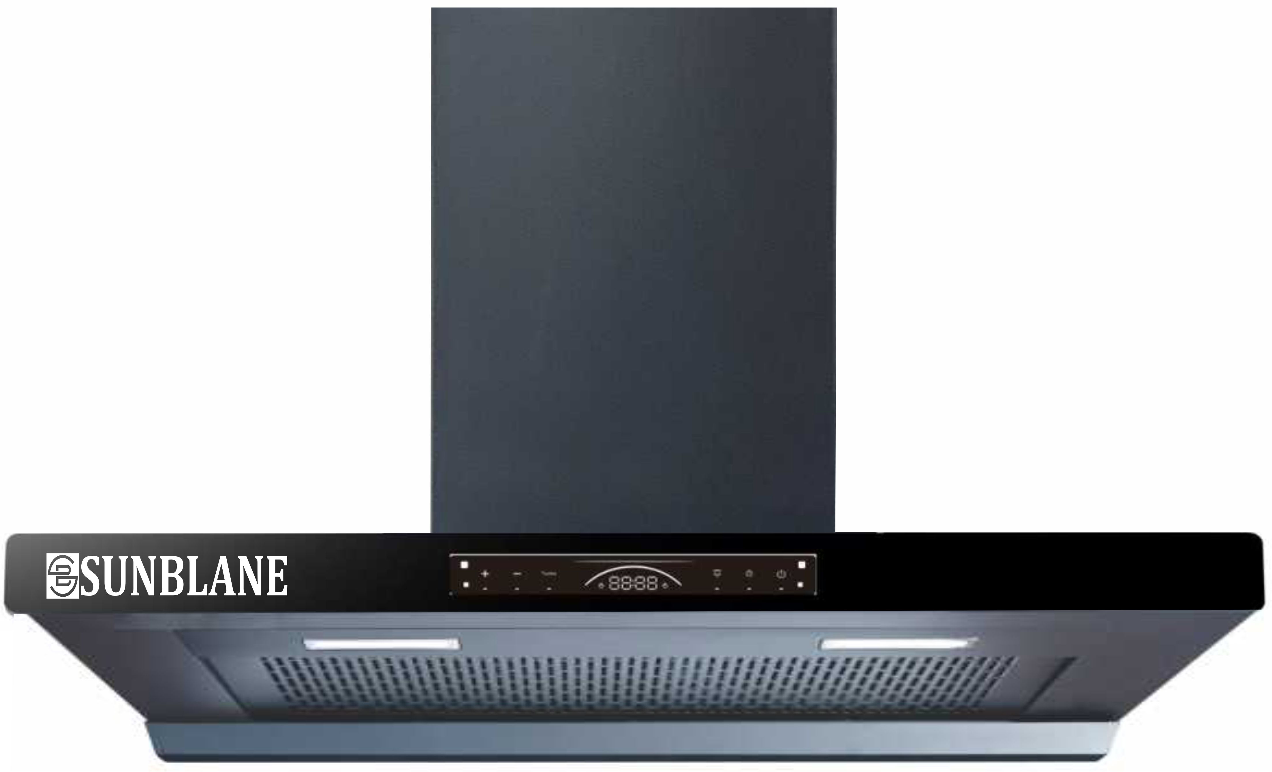 sunblane Royal Auto BLDC 90 cm 1600 m³/hr Auto Clean Filterless Wall Mounted Chimney Auto Clean Wall Mounted Black 1600 CMH Chimney-picture-21