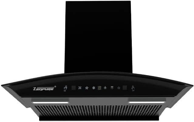 Nadia-60 Auto Clean Wall Mounted Black 1250 CMH Chimney-image-29