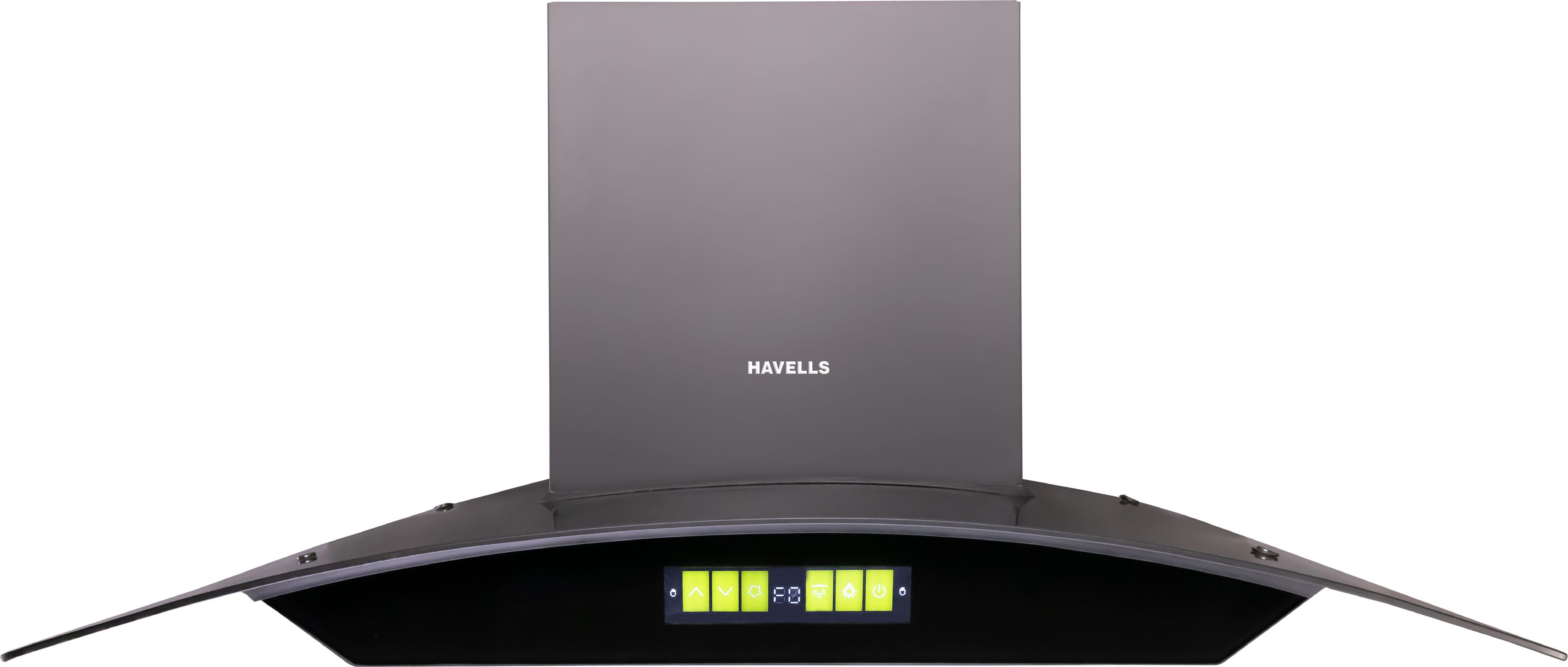 Polaris BLDC 60cm Curved Glass Kitchen Chimney Auto Clean Wall Mounted Black 1600 CMH Chimney-image-33