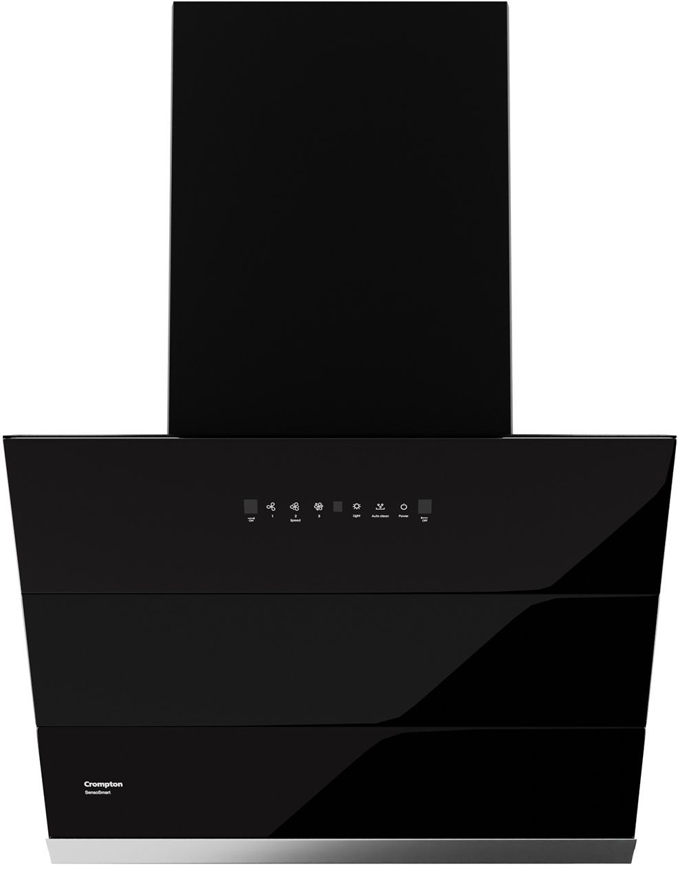 crompton CHD-SSI60FLE-MBL Auto Clean Wall Mounted Black 1290 CMH Chimney-picture-30