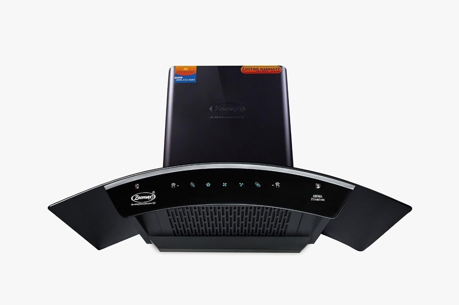 AROMA 60 Auto Clean Ceiling Mounted Black 1599 CMH Chimney-image-25