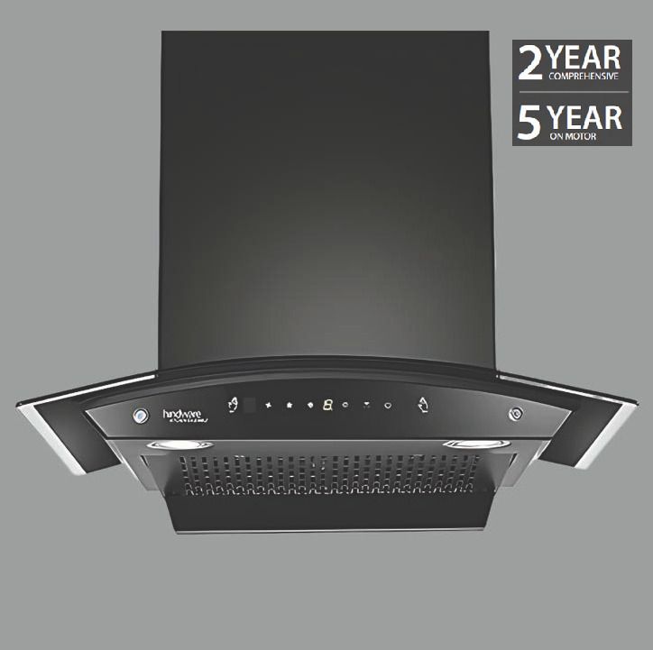 DIVINA NEO 60CM WITH MOTION SENSOR ( LAUNCH YEAR 2024 ) Auto Clean Wall Mounted BLACK 1200 CMH Chimney-image-33