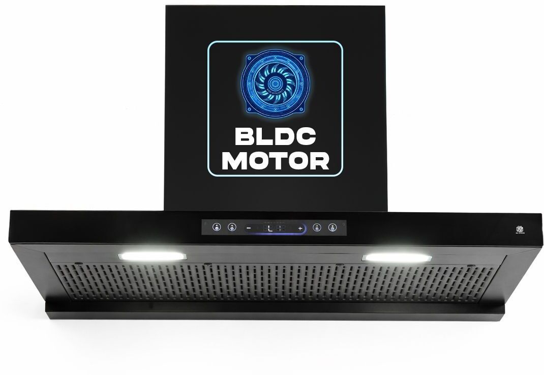 Ultra Sleek 90 cm Filterless BLDC Auto Clean Wall Mounted Black 1800 CMH Chimney-image-25
