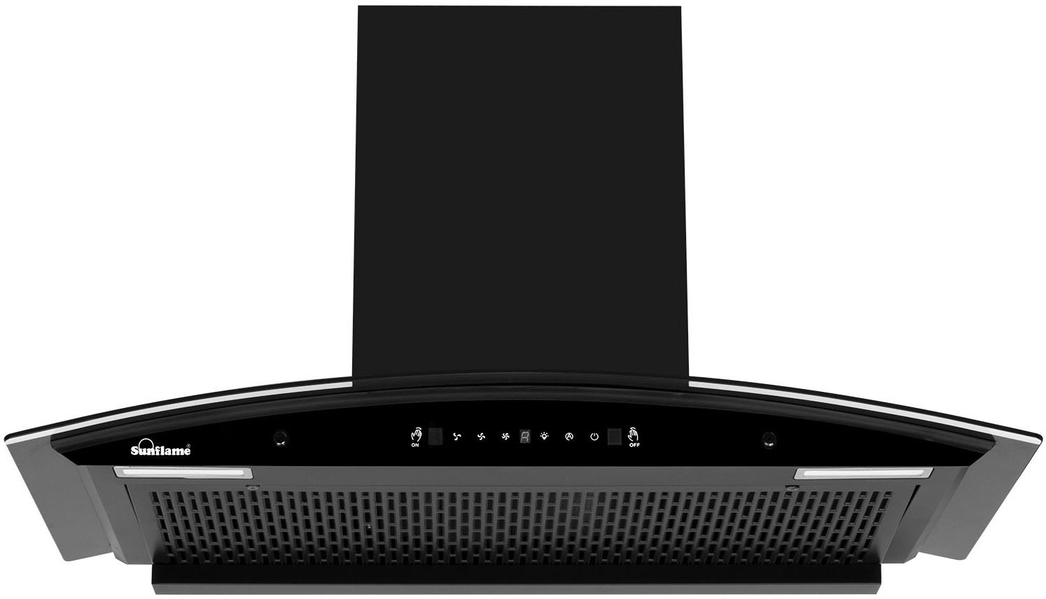 CH Roma 90 BK Auto Clean Wall Mounted BLACK 1200 CMH Chimney-image-46
