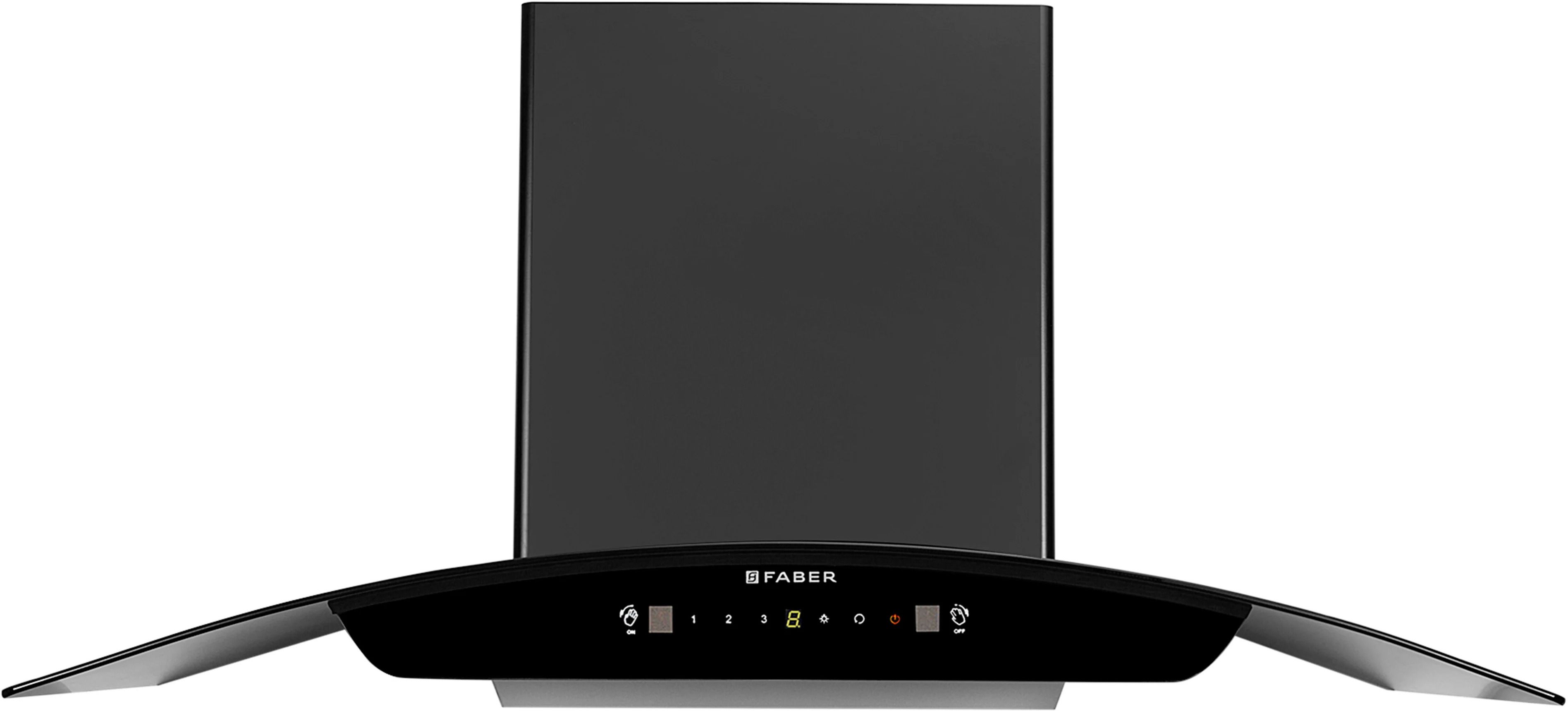 faber HOOD SUNNY RC IN HC SC FL LG 90 Auto Clean Wall Mounted LIGHT GREY 1200 CMH Chimney-picture-3