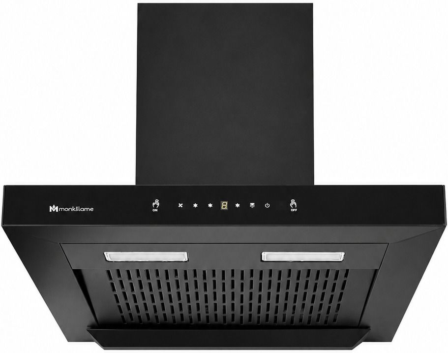 Alpha Hood AC FL BK 60cm Auto Clean Wall Mounted black 1350 CMH Chimney-image-5