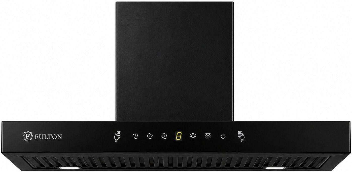 Silent Pro T Shape 75cm Chimney 1450 CMH 90 cm Auto Clean Chimney-image-25