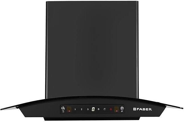 faber Hood Venice IN HC SC FL BK 75 Auto Clean Wall Mounted Black 1200 CMH Chimney-picture-19