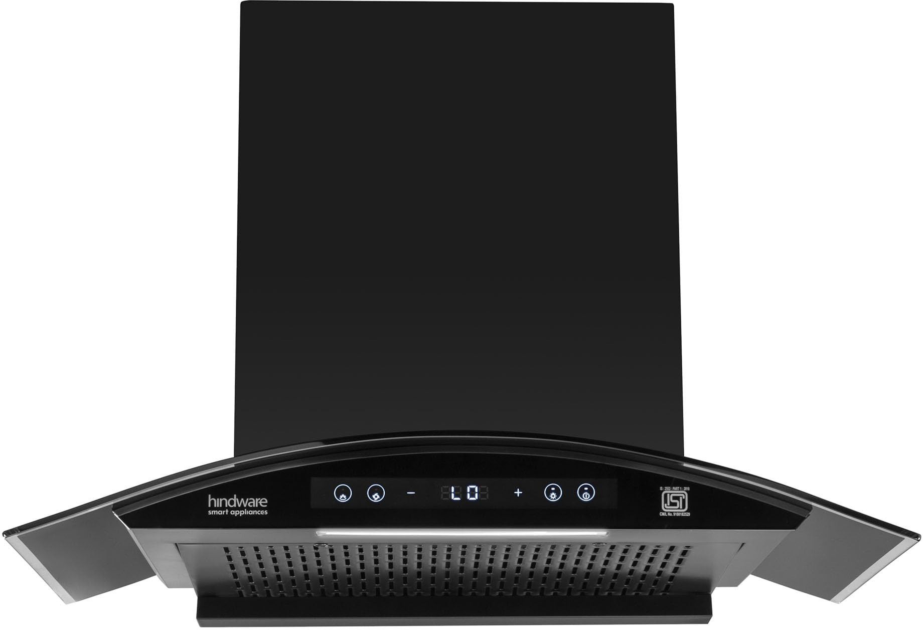 DIVINA BLDC 75 | New Launch 2025 | BLDC Motor | Filterless | Auto Clean Wall Mounted BLACK 1400 CMH Chimney-image-16