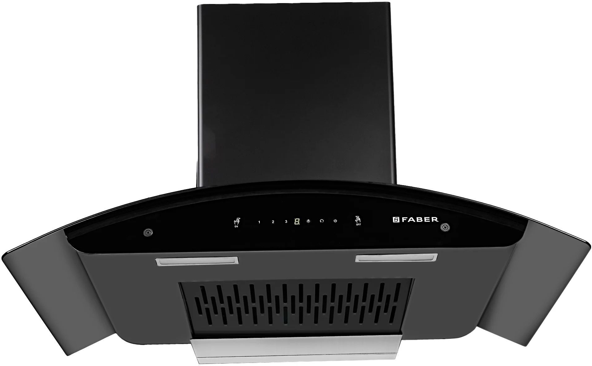 faber HOOD MAGNUS IN HC SC FL EBK 90 Auto Clean Wall Mounted BLACK 1500 CMH Chimney-picture-12