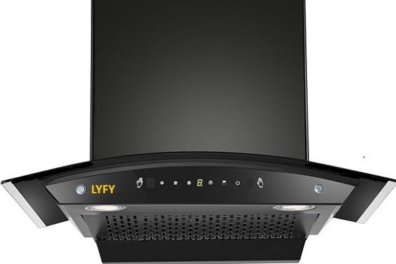 L1 Auto Clean Ceiling Mounted Black 1300 CMH Chimney-image-33