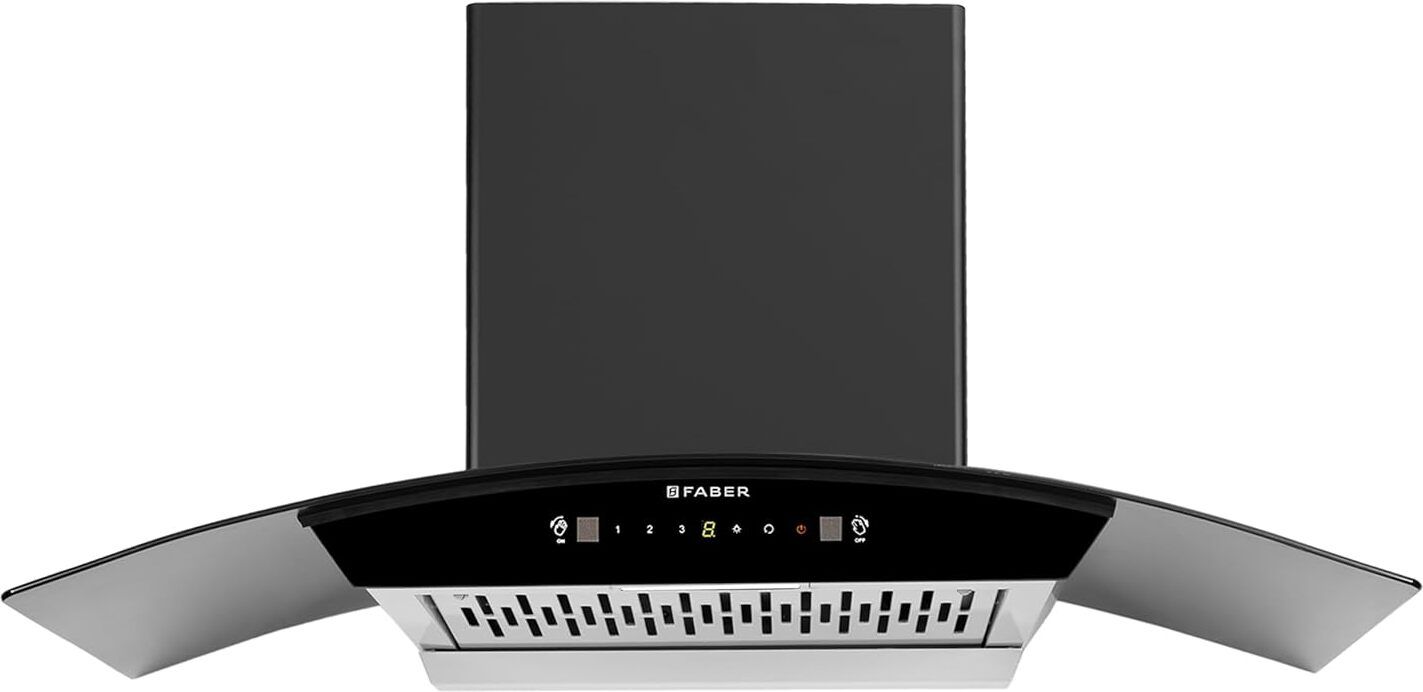 Delight Pro 90cm 1500 m³/hr Filterless Autoclean Plug N Play Chimney Auto Clean Wall Mounted Black 1500 CMH Chimney-image-47