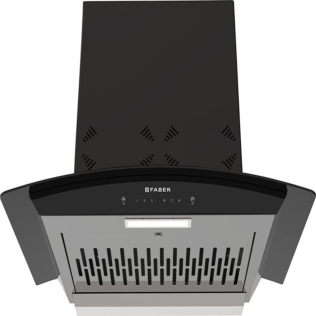 faber HOOD EVEREST 3D IN HC SC FL LG 60 Auto Clean Wall Mounted Black 1250 CMH Chimney-picture-18