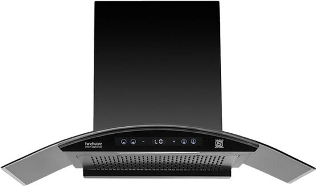 DIVINA BLDC 90 Auto Clean Wall Mounted BLACK 1400 CMH Chimney-image-28