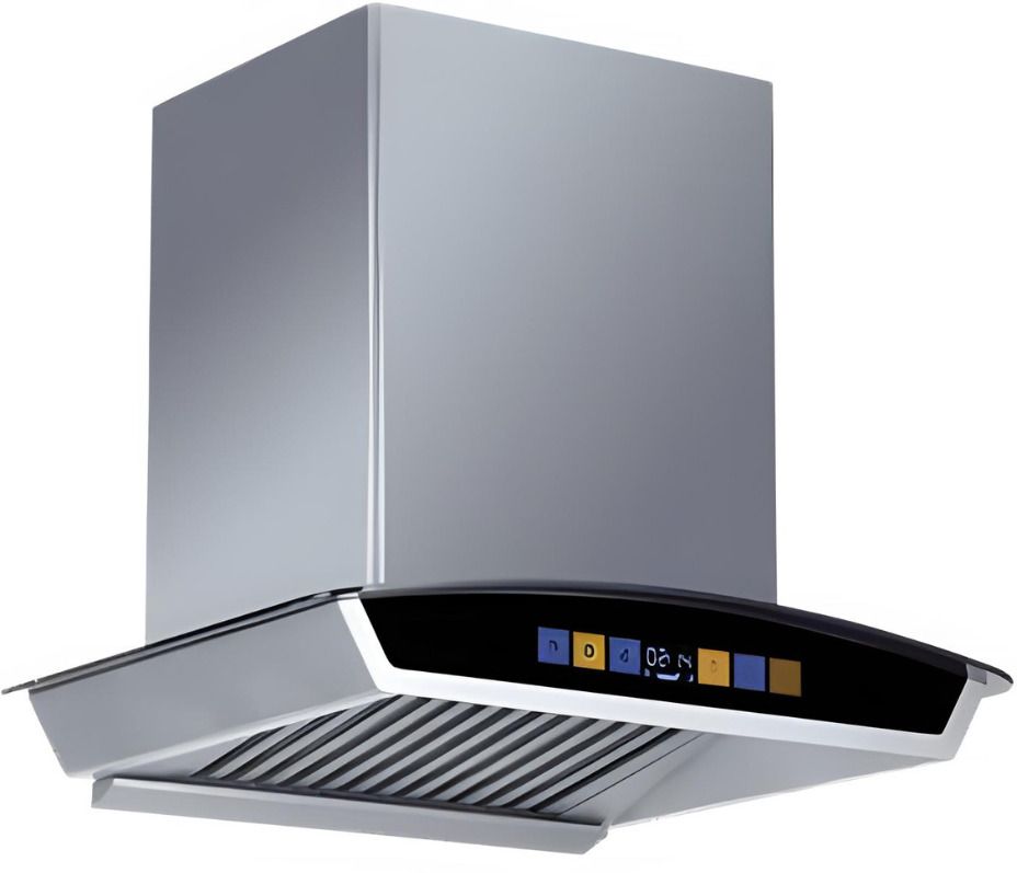 RAYLENE 75 | Filterless Technology | MaxX Suction 1700 m³/hr* | BLDC Motor | Auto Clean Wall Mounted GREY 1700 CMH Chimney-image-35