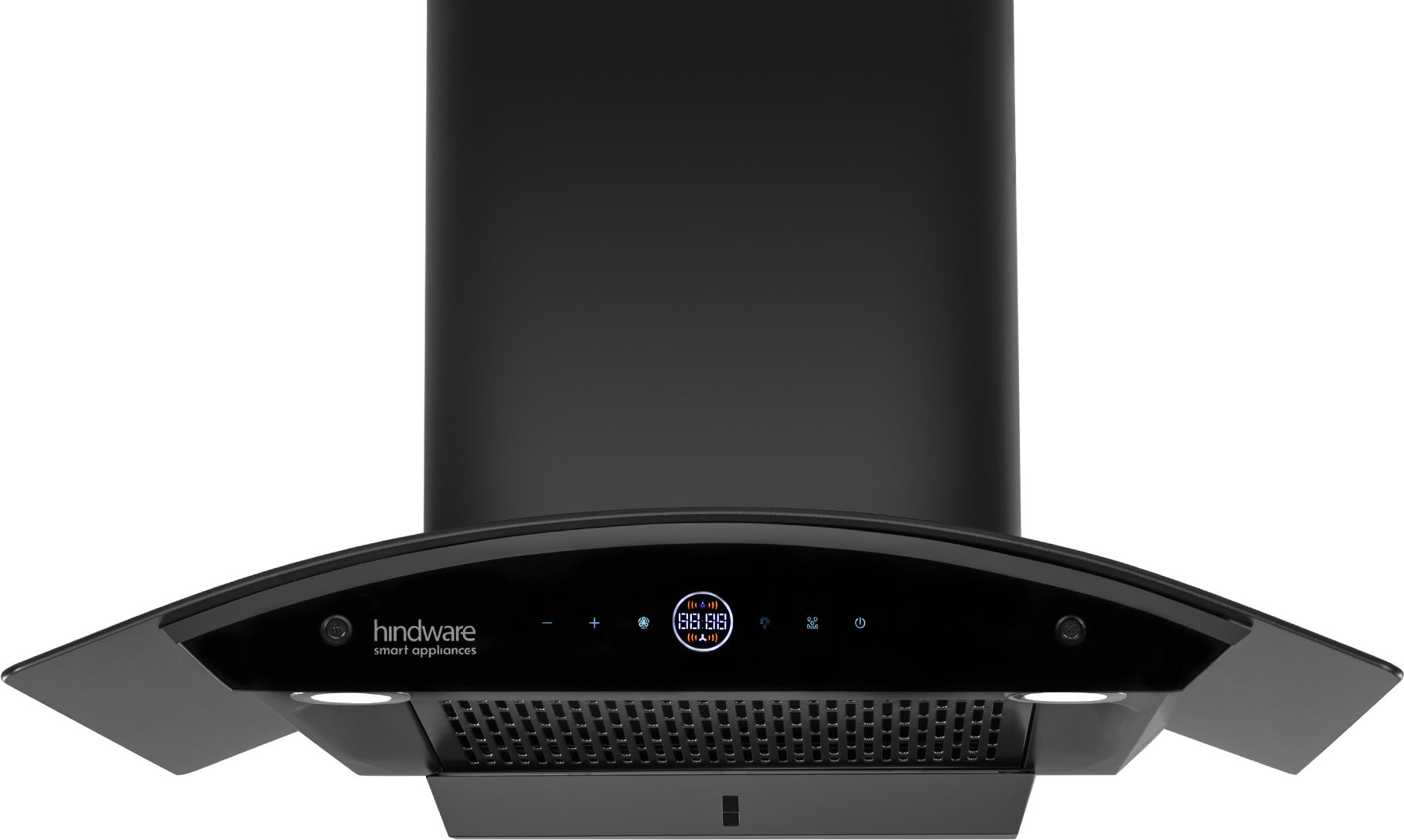 hindware smart appliances Ripple Plus BLDC Autoclean 75 IN Auto Clean | Curved Glass | Filterless | Touch Control | Energy Efficient LED Light | Powerful Suction | Wall Mounted Black 1600 CMH Chimney-picture-20