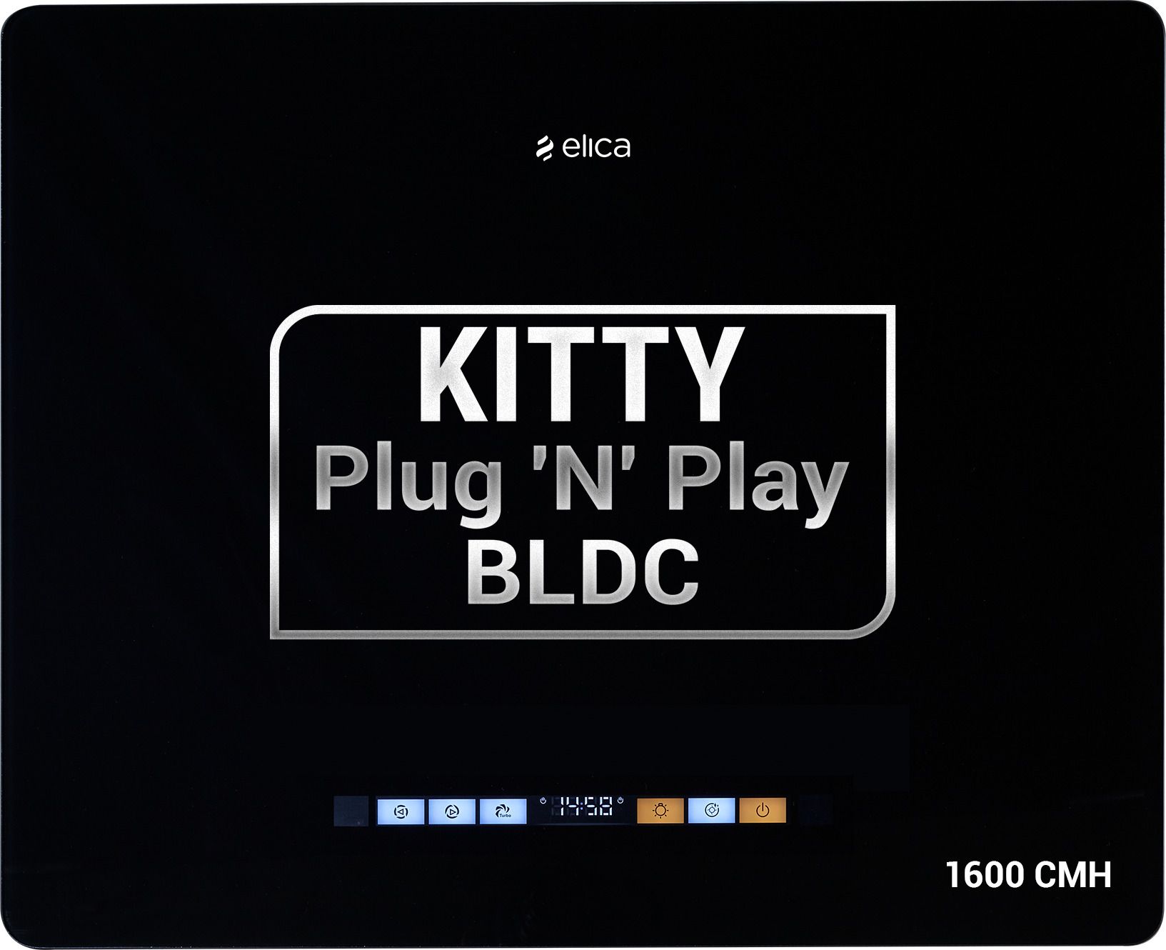 KITTY PLUG N PLAY BF 600 BLDC HAC LTW MS NERO 1600 CMH 60 cm Auto Clean Chimney-image-40