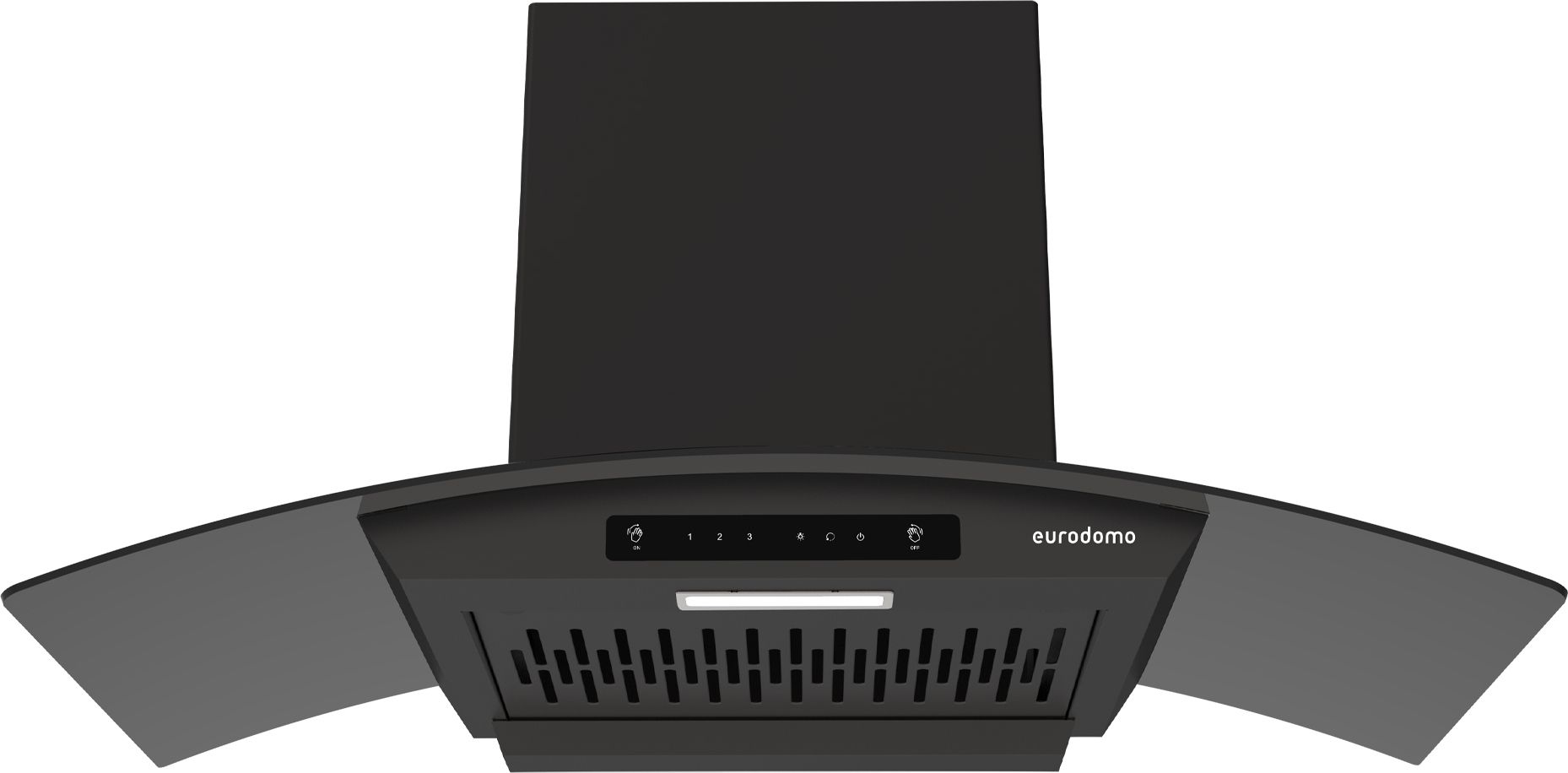 HOOD CLASSY IN HC SC FL BK 90 Auto Clean Curved Glass 90 cm|Filterless|Heat Autoclean| Touch & Gesture Control|5 Years Motor Warranty|Powerful Suction | Low Noise Wall Mounted Black 1200 CMH Chimney-image-44