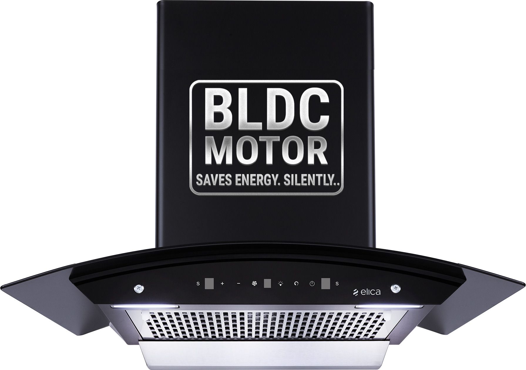 elica WDFL 750 BLDC HAC LTW MS NERO Auto Clean Wall Mounted Black 1500 CMH Chimney-picture-27