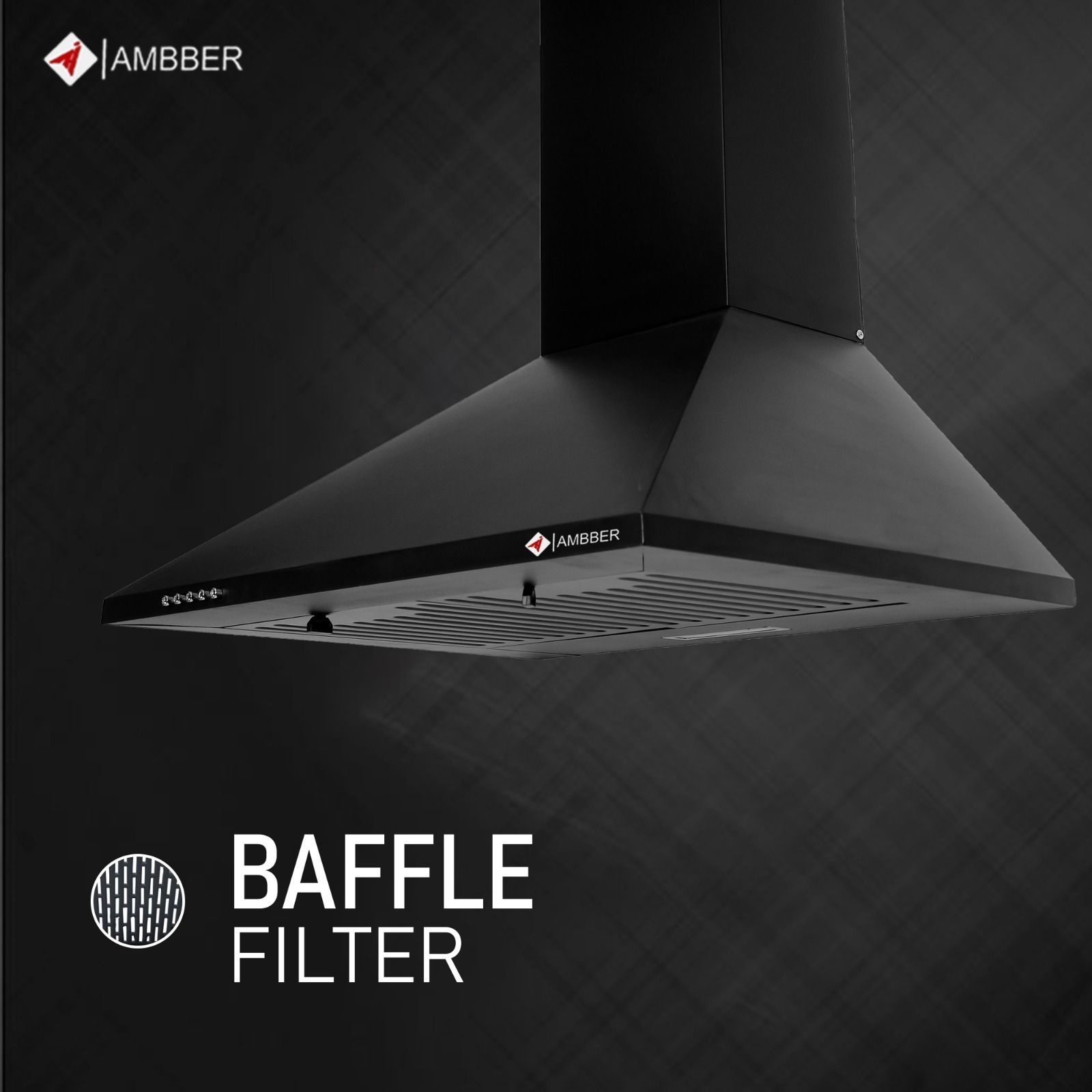 Ambber Elegant 60 Wall Mounted Chimney 800 CMH Ambber Elegant 60 Wall Mounted Chimney 800 CMH