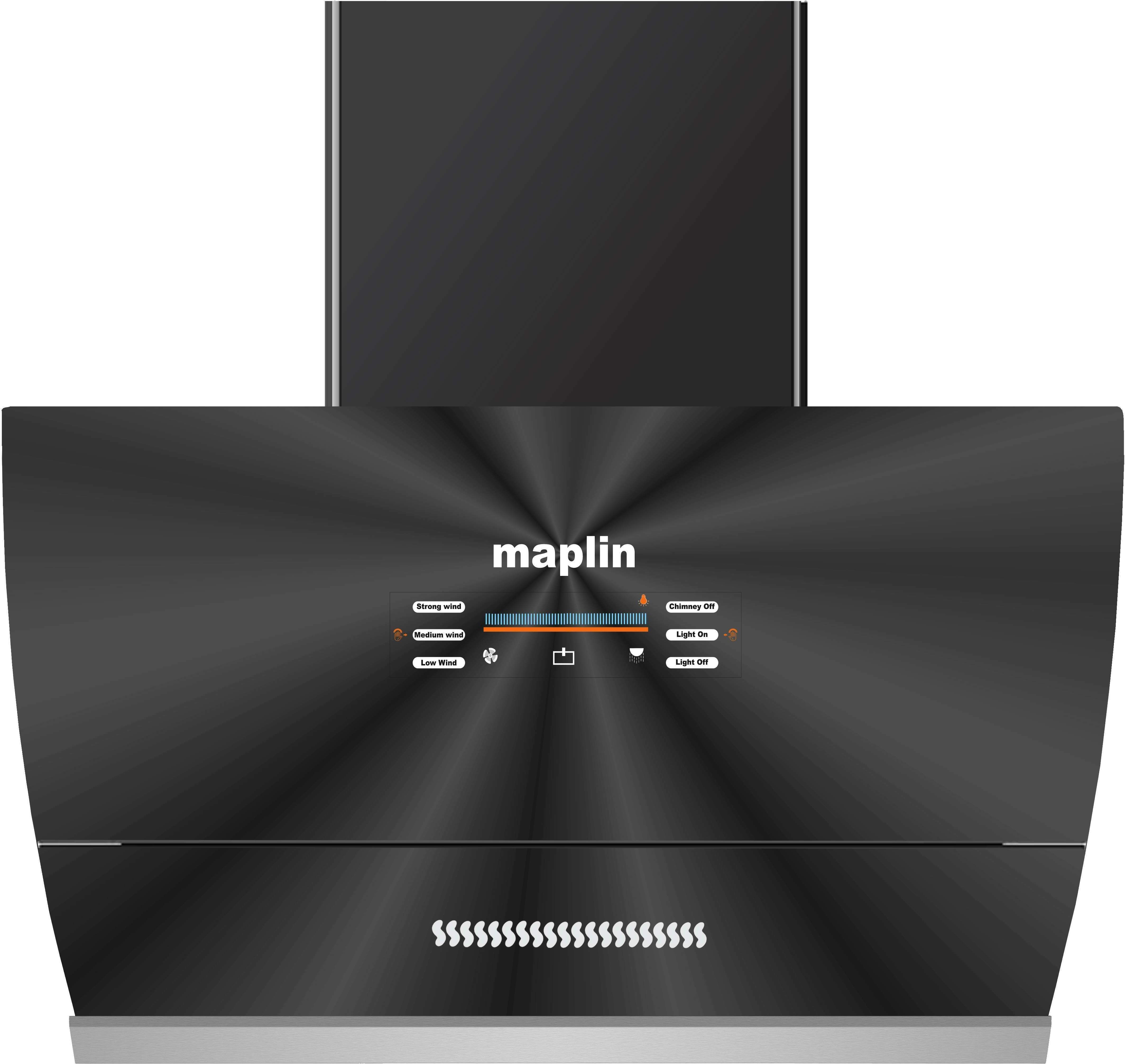 Map-VC90-2021 Black Auto Clean Wall Mounted Black 1400 CMH Chimney-image-10