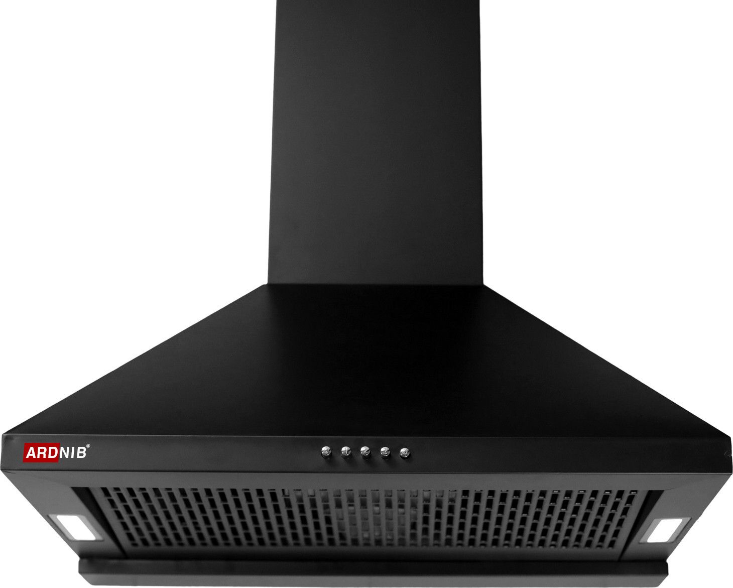 Beeta Filterless BK 60cm, 7 Yrs Motor Warranty, 1200 CMH Suction, Wall Mounted Black 1200 CMH Chimney