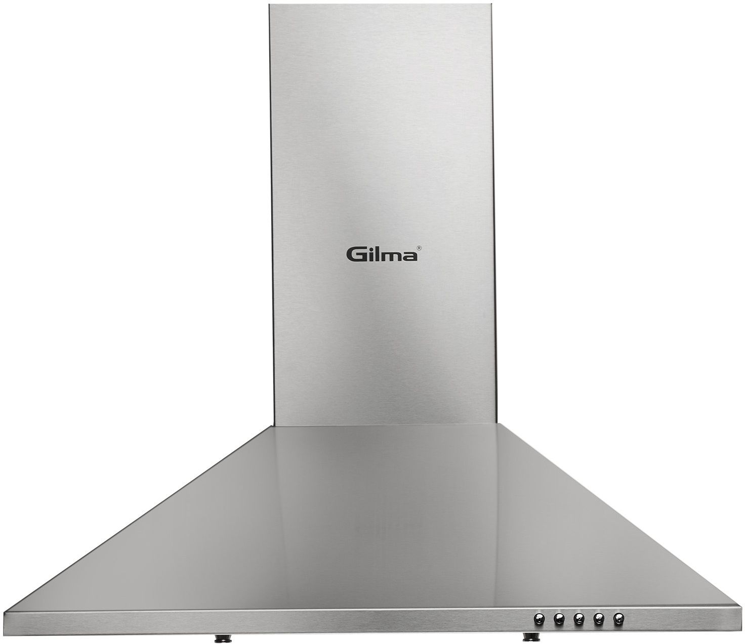 Eva 60 SS Wall Mounted Glossy Silver 700 CMH Chimney-image-42