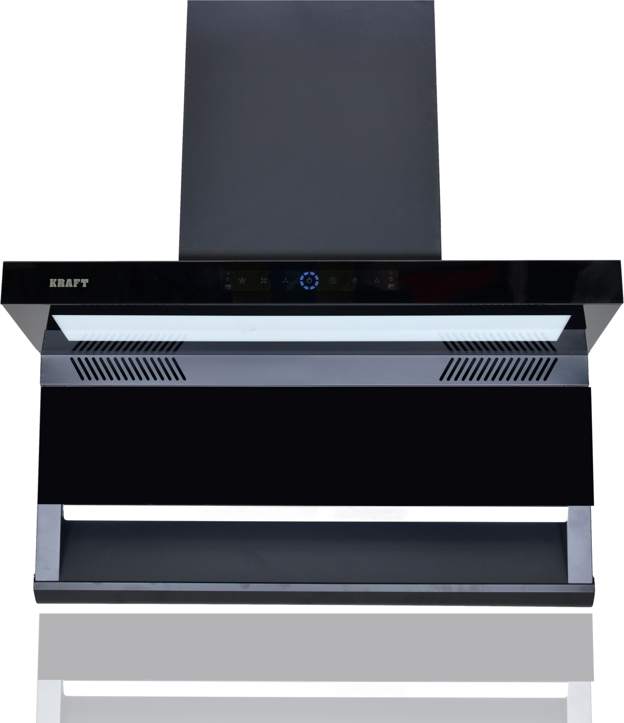 KFC 211 (90) CM Auto Clean Wall Mounted BLACK 2200 CMH Chimney-image-31