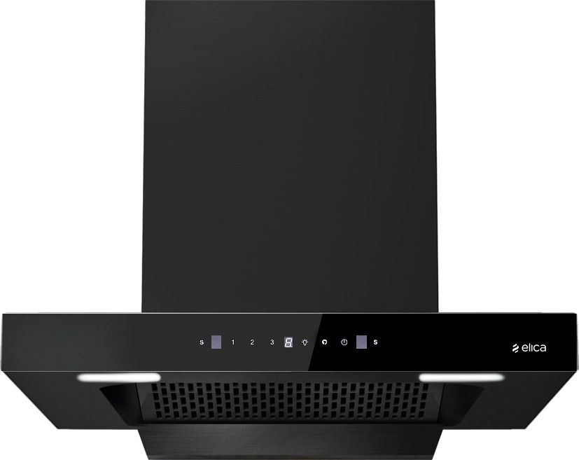elica FL PLUS 750 SPT HAC LTW MS NERO Auto Clean Wall Mounted Black 1600 CMH Chimney-picture-4