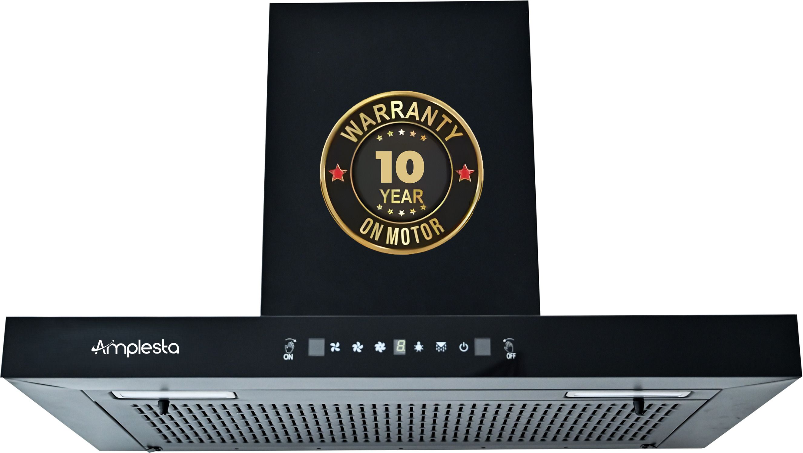 Seren0 Auto Clean T-Shape 90cm, Touch & Gesture Control, Filterless, Low Noise 1350 CMH 90 cm Auto Clean Chimney-image-11
