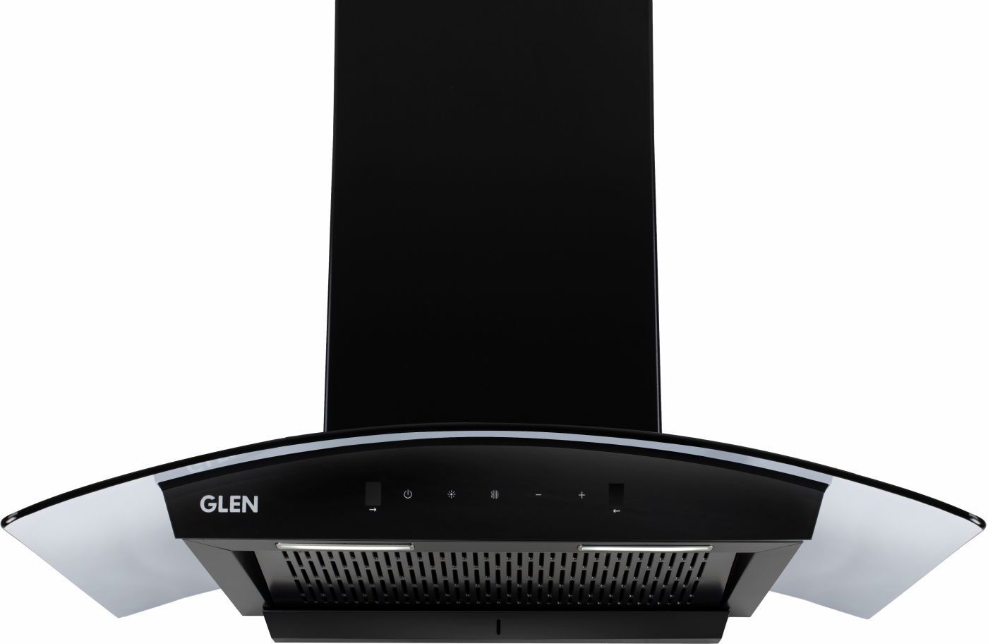glen 6058 Curved Glass With Motion Sensor Auto Clean Wall Mounted BLACK 1200 CMH Chimney-picture-26