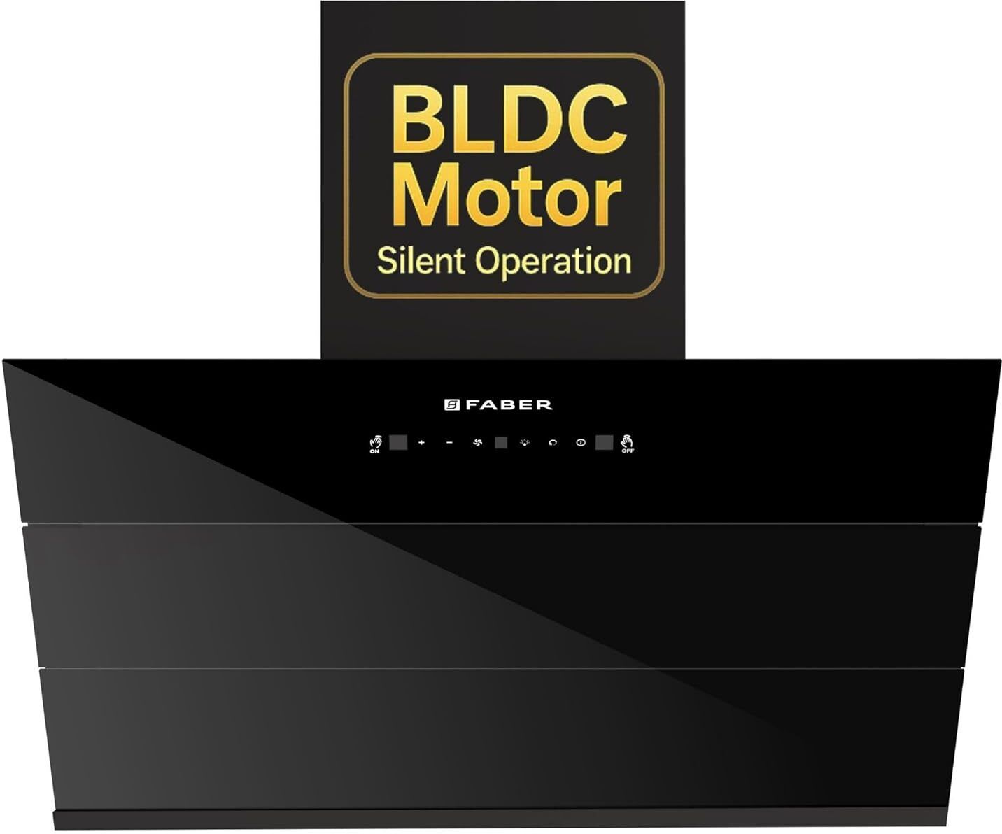 faber HOOD ENERGY BLDC FL SC HC BK IN 90 Auto Clean Wall Mounted Black 1500 CMH Chimney-picture-34